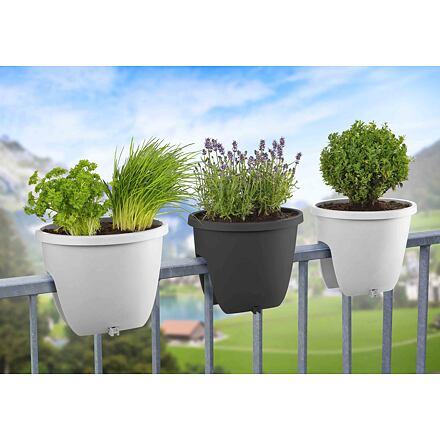 Plastkon Balconia OVI balkónový kvetináč 30 cm terakota 3