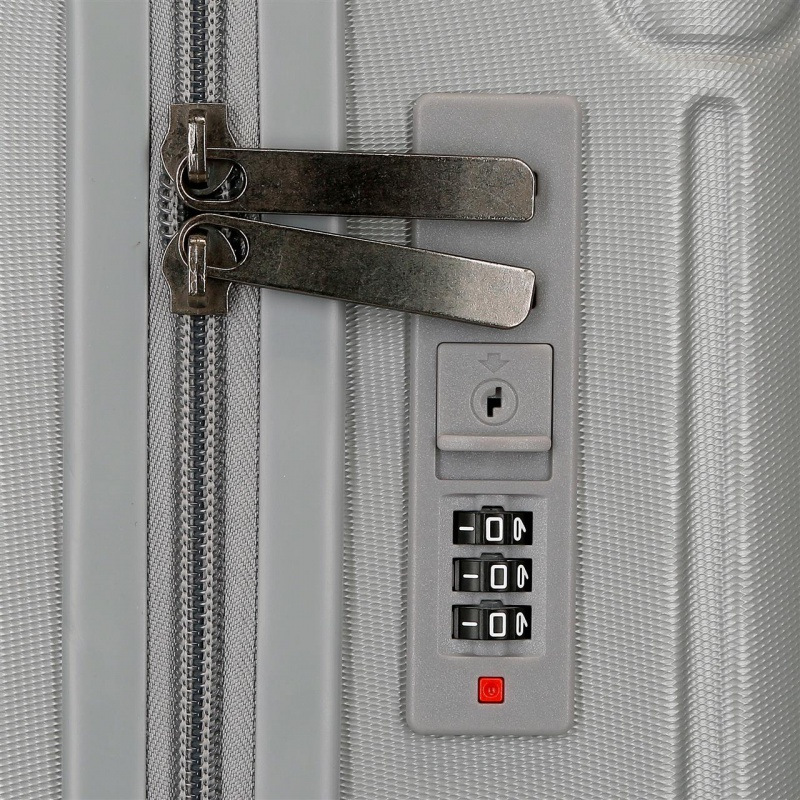 Veľký kufor Movom Timber Silver 78×53×31 cm, rozšíriteľný, 108 l, 5559322 8