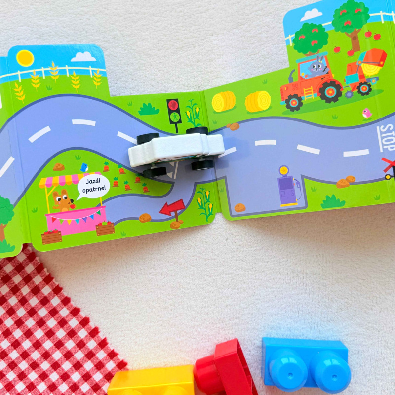 Zajko Hopko - kniha s autíčkom 2