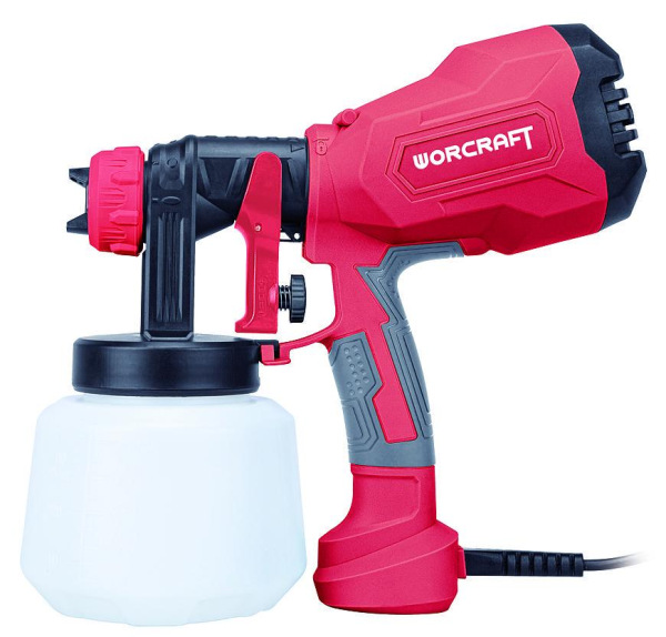 Pištoľ Worcraft SG04-1000, 400 W, 1000 ml, elektrická, striekacia 1