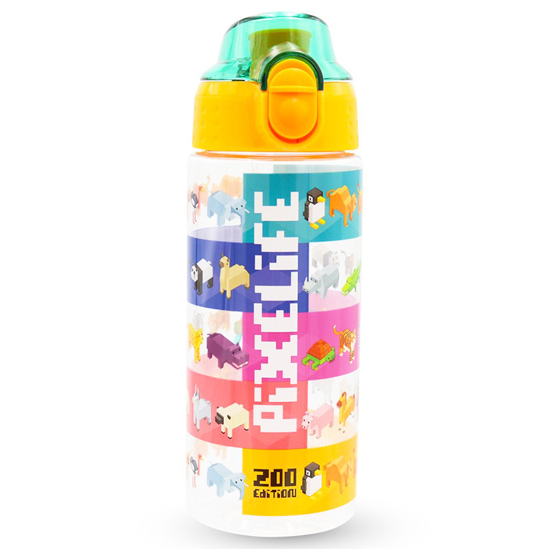 Fľaša na pitie Pixel Zoo