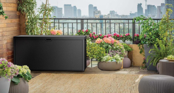 Box Keter EMILY 277 L, úložný, grafit 3