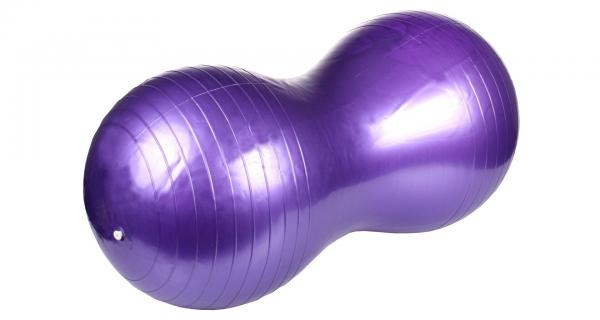 Merco Peanut Ball 45 gymnastická lopta 40 x 80 cm fialová