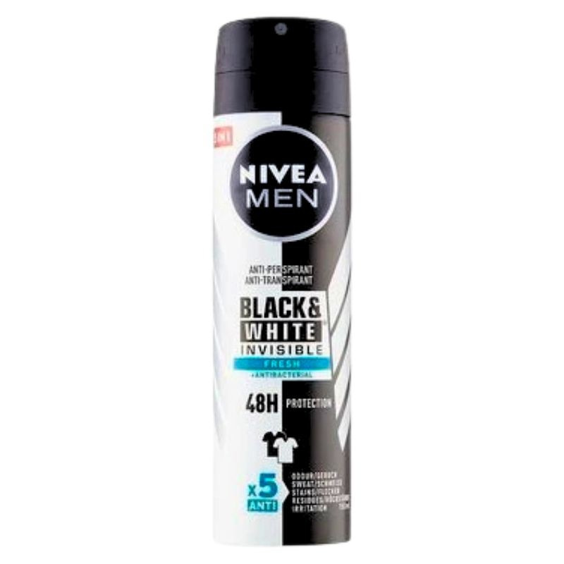 Nivea Men deodorant Black & White Invisible Fresh 150 ml