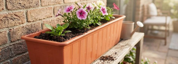 Kvetináč AGRO IS600 • 600 mm, Terakota, 11.0 lit. 1