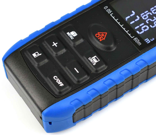 Laserový diaľkomer 60 m, LCD HD, GEKO 4