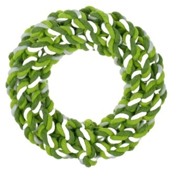 Hračka PET EXPERT, pre psa, špagátový kruh, 17 cm