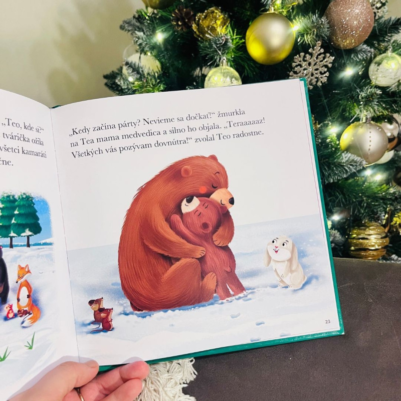 O medvedíkovi Teovi a vianočnej radosti 4