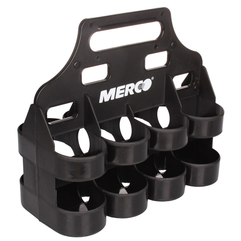 Bottle Carrier 8 plastový nosič fliaš čierna
