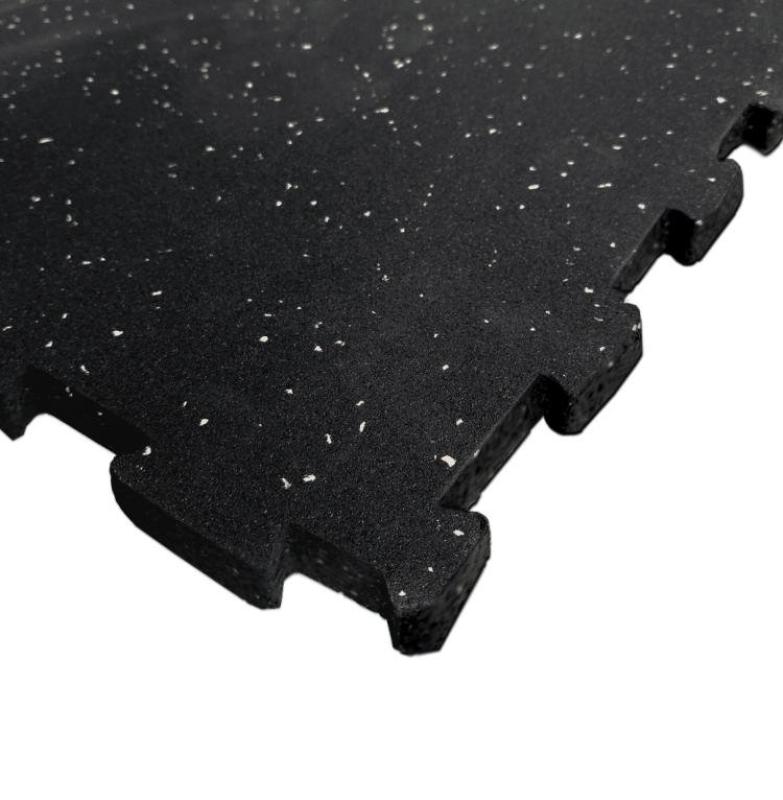Gumová fitness EPDM podlaha Sedco 50x50x2,0 cm, čierna