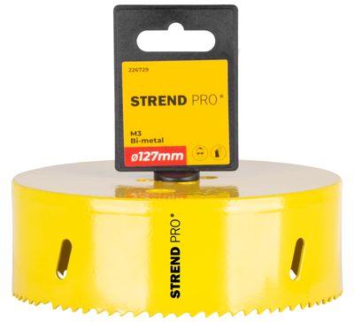 Vyrezávač Strend Pro BHS44, 127 mm, M3 Bi-metal, korunka do kovu, pílový