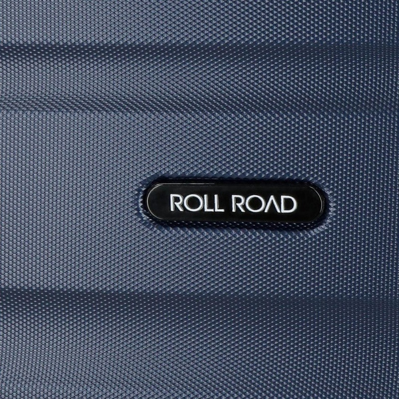 ROLL ROAD Flex Navy Blue, Sada ABS cestovných kufrov, 55-65-75cm, 5849462 2
