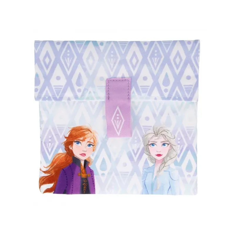 STOR Textilné desiatové vrecúško DISNEY FROZEN Snack, 41105