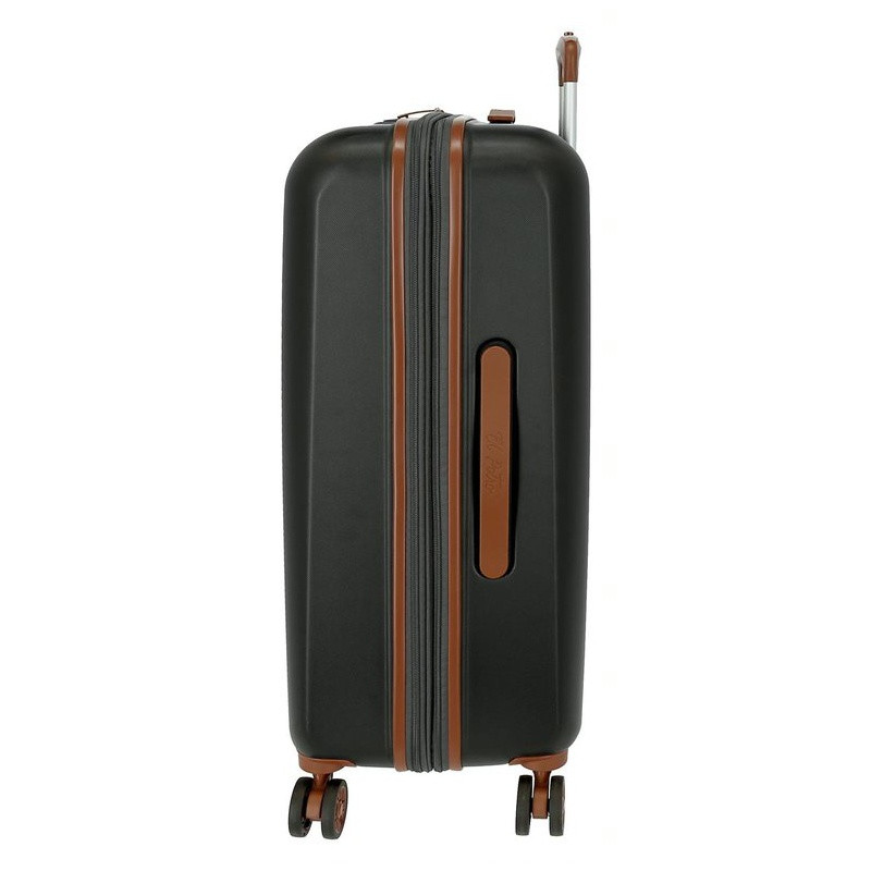 EL POTRO Ocuri Grey, Sada luxusných ABS cestovných kufrov 70cm/55cm, 5128921 6
