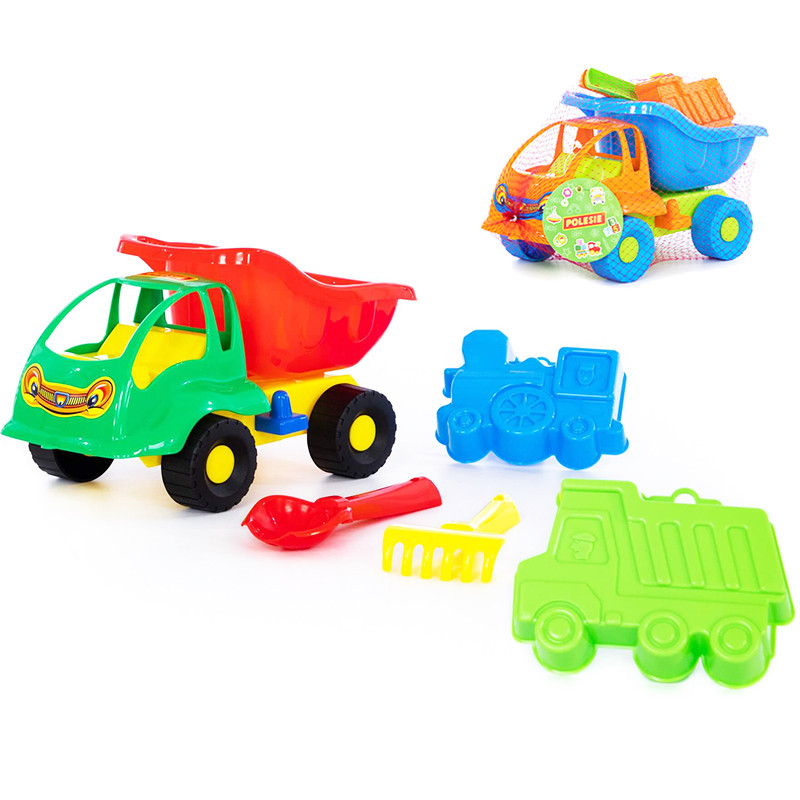 Nákladné autíčko na piesok s príslušenstvom,