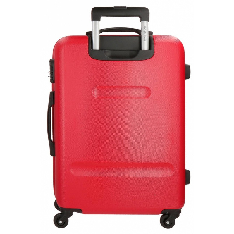 ROLL ROAD Flex Red, Sada ABS cestovných kufrov, 55-65-75cm, 5849464 7