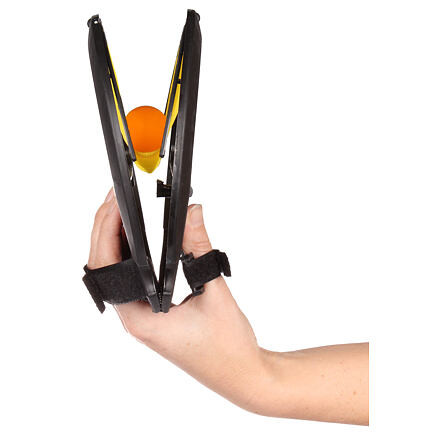 Catch Glove vystreľovacie rukavice s loptičkou čierna 2