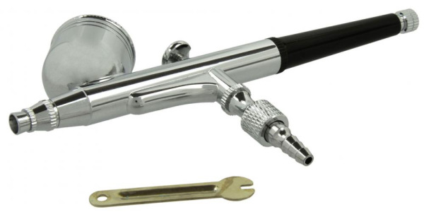Striekacia pištoľ BD-130 s nádobkou 7 cm kubických, tryska 0.3 mm, GEKO 3