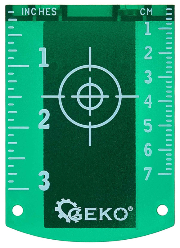 Magnetický terč zelený pre laser, GEKO 1