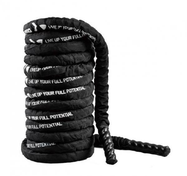 Lano na cvičenie LivePro COVER BR 4 cm x 9 m - 7,6 kg