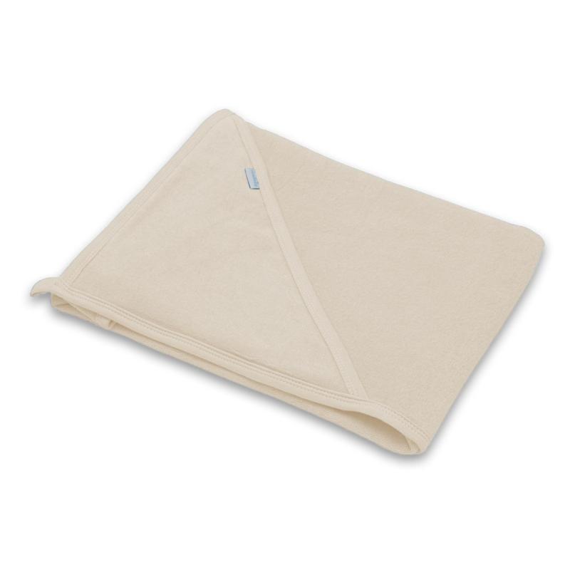 Detská luxusná froté osuška s kapucňou New Baby Comfortably 80x80 beige