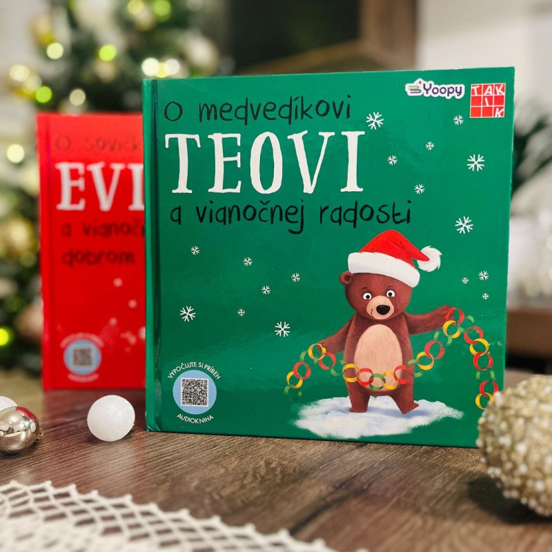 O medvedíkovi Teovi a vianočnej radosti 1