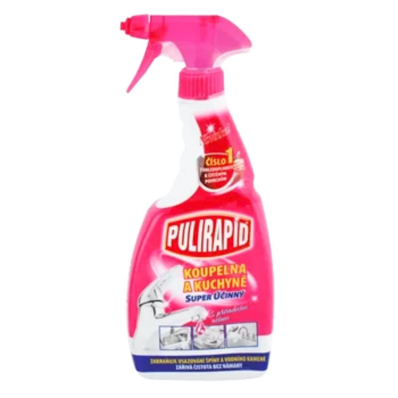 Pulirapid 500ml kúpeľňa a kuchyňa s prírodným octom