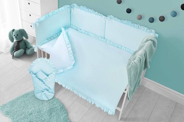 5-dielne posteľné obliečky Belisima PURE 100/135 turquoise