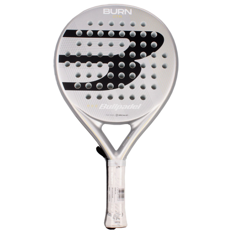 Burn Control raketa na padel biela