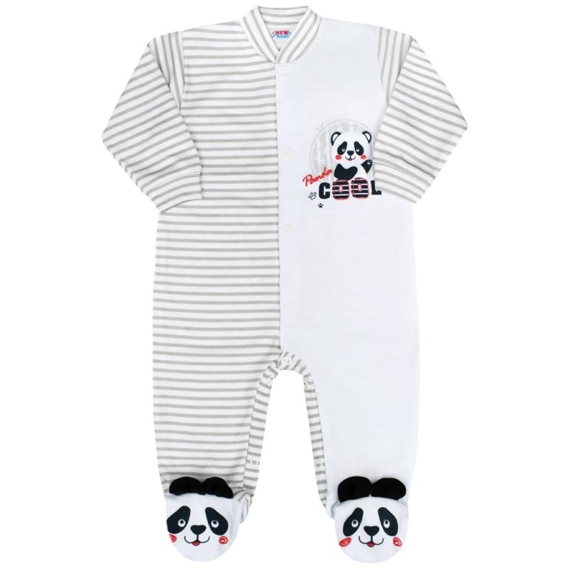 Dojčenský overal New Baby Panda 62 (3-6m)