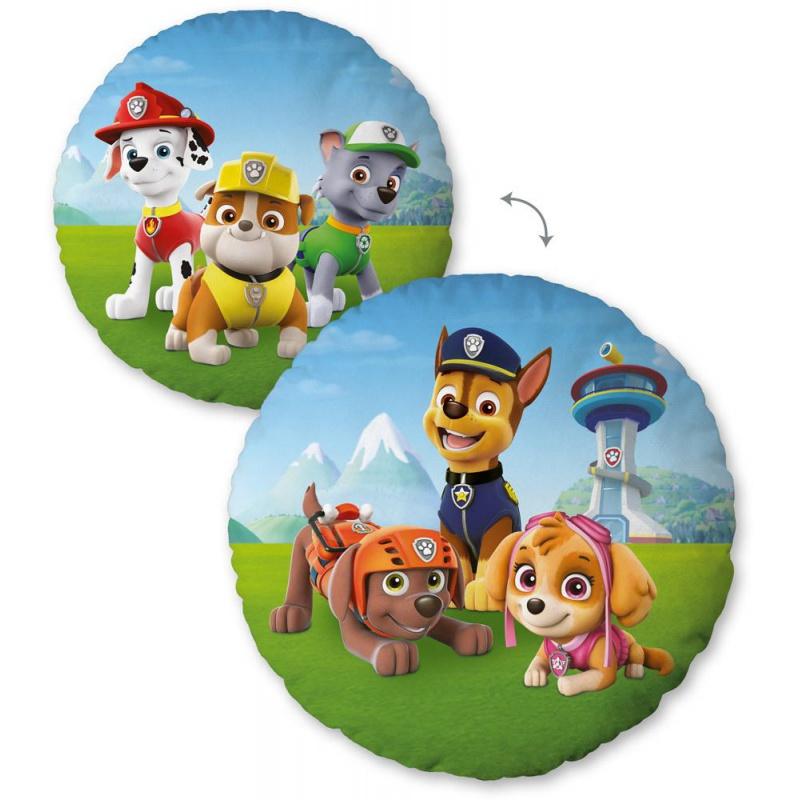 HERDING Obojstranný dekoračný vankúš 50cm PAW PATROL