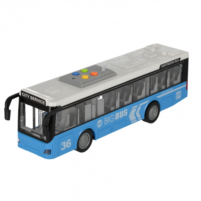 Autobus pull&back so svetlom a zvukom 3