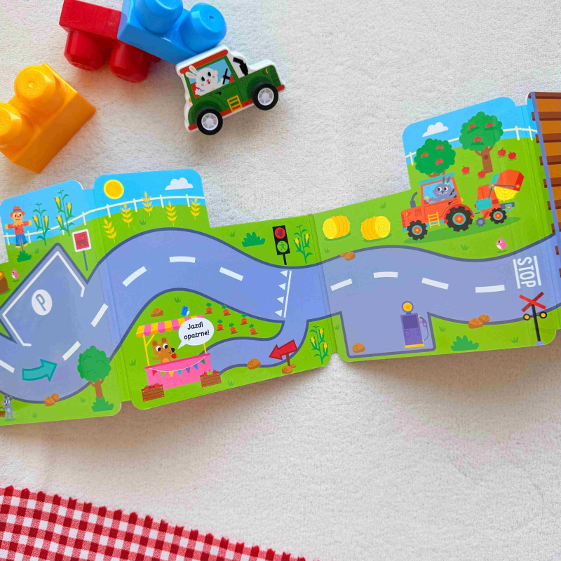 Zajko Hopko - kniha s autíčkom 4