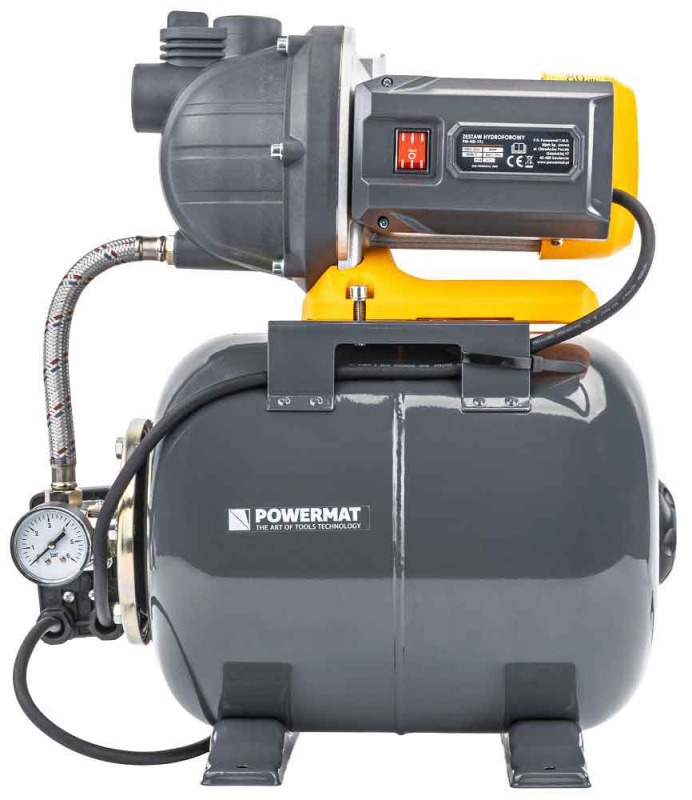 Domáca vodáreň 400 W, nádrž 19 l, max. výška 7 m, 108 l/min, tlačná výška 30 m 7