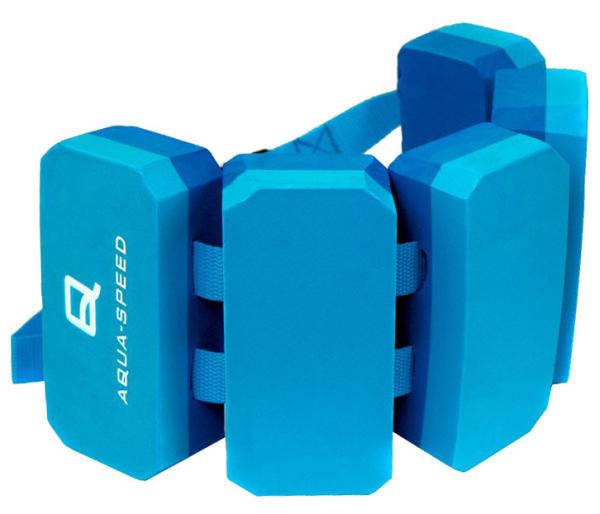 Aqua-Speed Plavecký pás 5-dielny modrá