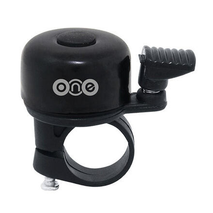 Mini zvonček na bicykel čierna