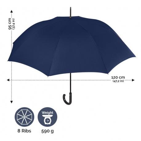 PERLETTI Unisex automatický golfový dáždnik TECHNOLOGY / modrá, 21669