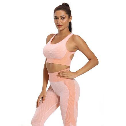 Yoga Sense fitness set dámsky ružová 2