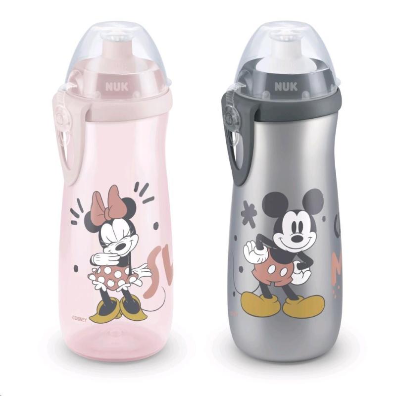 Detská fľaša NUK Sports Cup Disney Mickey 450 ml red 1