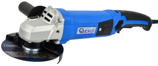 Uhlová brúska 125 mm, 1200 W s reguláciou otáčok 3.000-12.000 ot/min, GEKO
