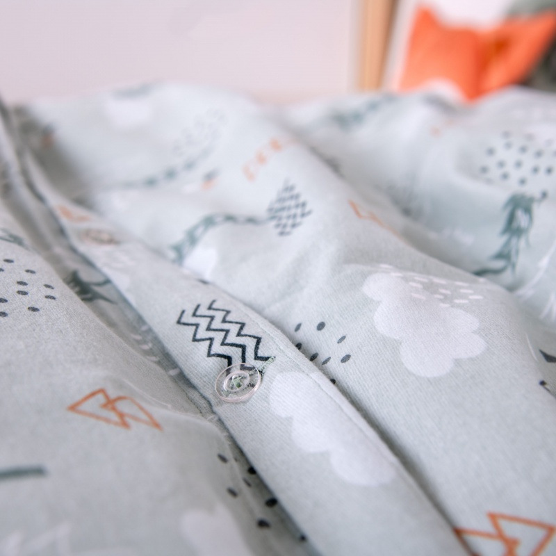 Detské flanelové obliečky do postieľky Herding "Nordic Forest", 100/135+40/60 5