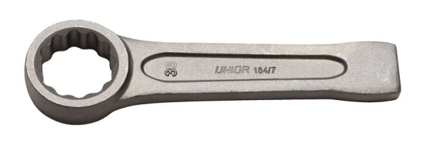 Kluc UNIOR 184/7 041 mm, očkový, úderový, DIN 7444