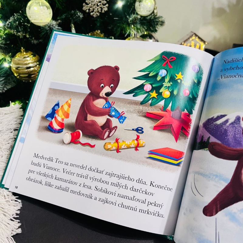 O medvedíkovi Teovi a vianočnej radosti 3