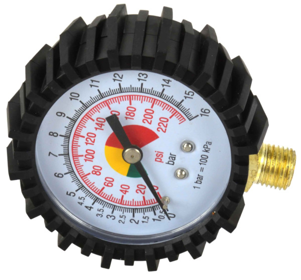 Manometer k pištoľu na plnenie pneumatík, GEKO 2