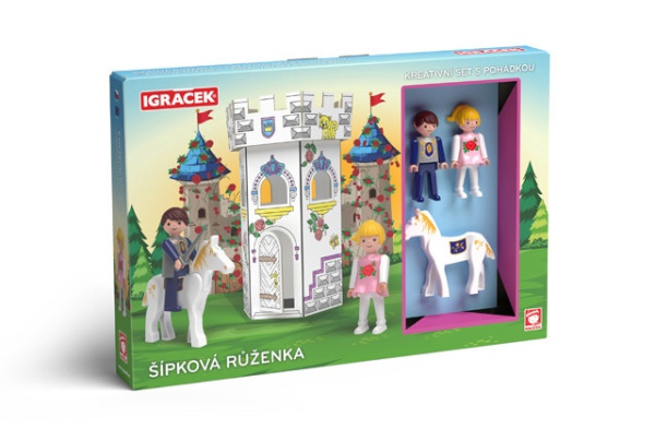 Igráček Šípková Ruženka - kreatívny set s rozprávkou 2