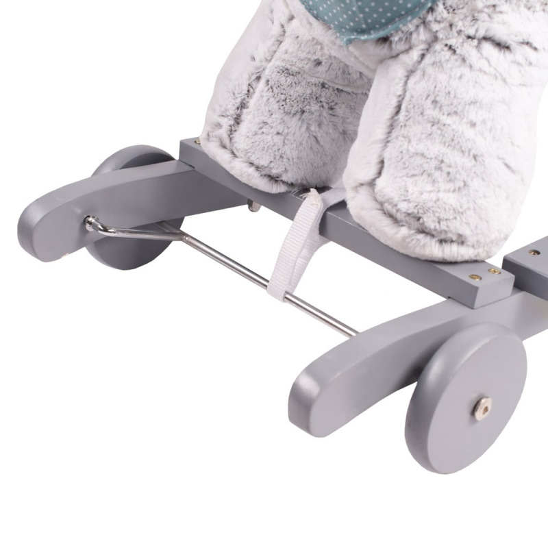 Hojdacia hračka s melódiou a kolieskami PlayTo husky 4