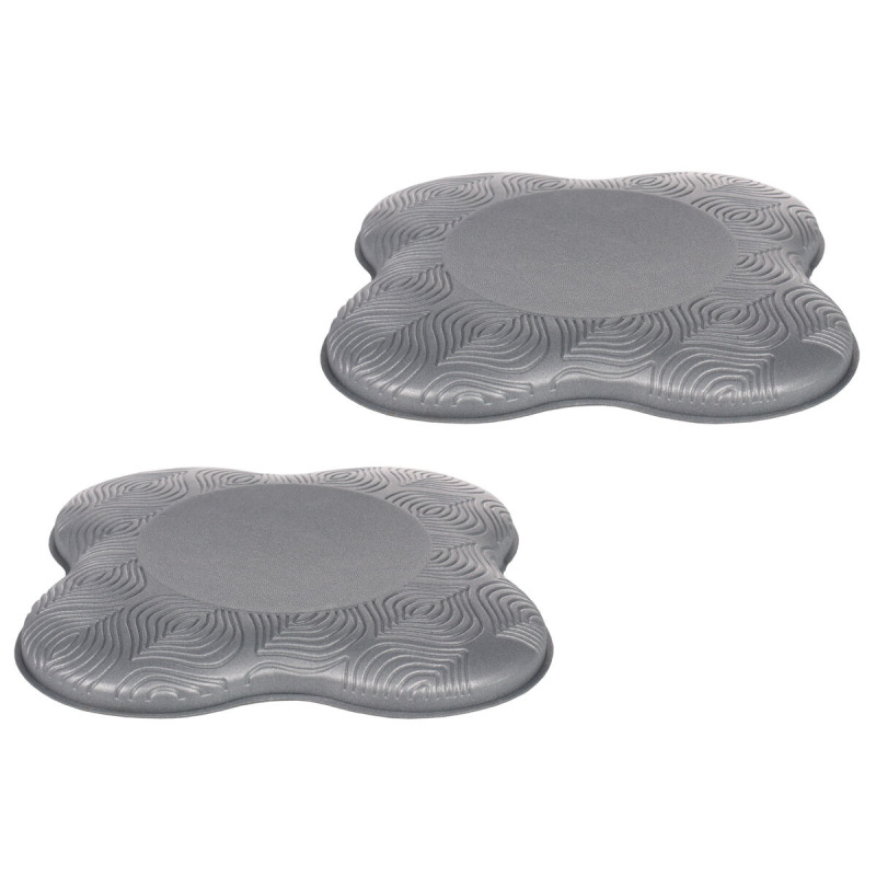 Support Pad Set podložky pod kolená a lakte sivá