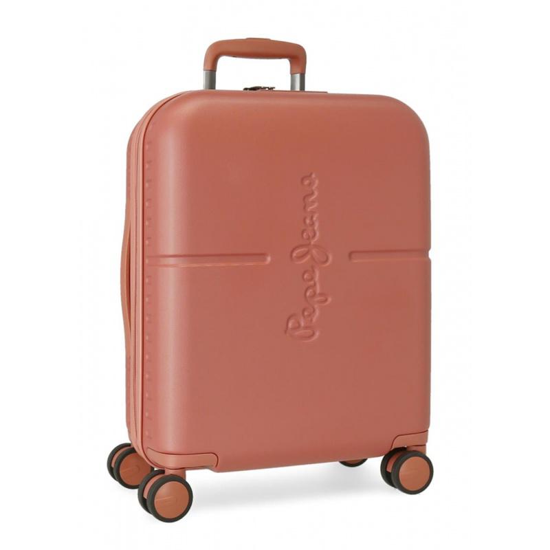 PEPE JEANS Highlight Terracota, ABS Cestovný kufor, 55x40x20cm, 37L, 7689126 (small)