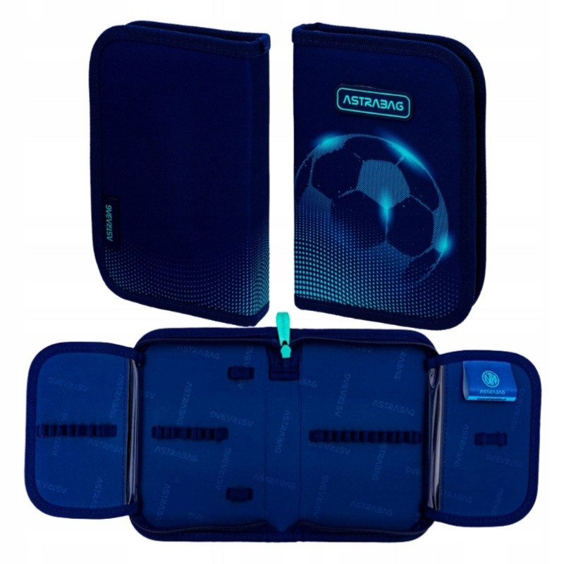 Vyklápací peračník bez náplne AstraBAG FOOTBALL LIGHT, AC1, 503025023