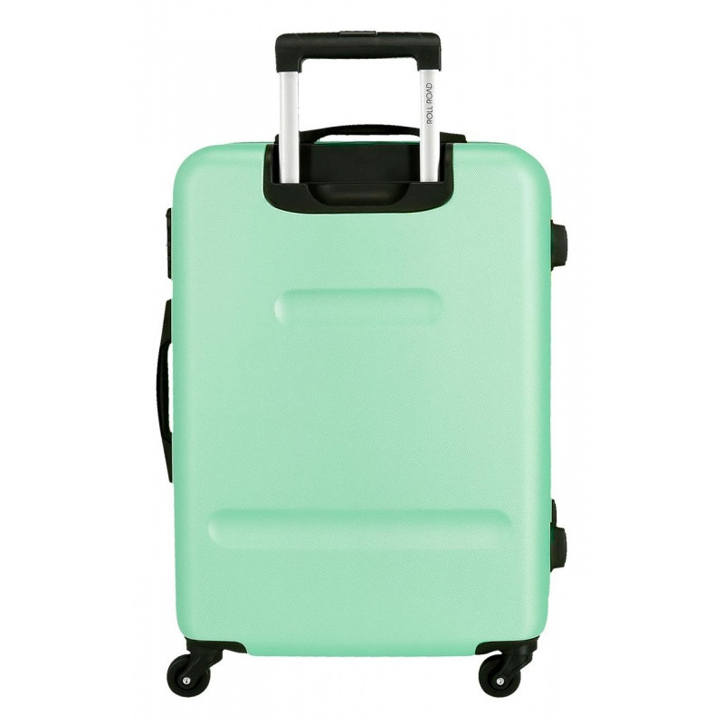 ROLL ROAD Flex Turquesa, ABS Cestovný kufor, 75x52x28cm, 91L, 584936B (large) 2